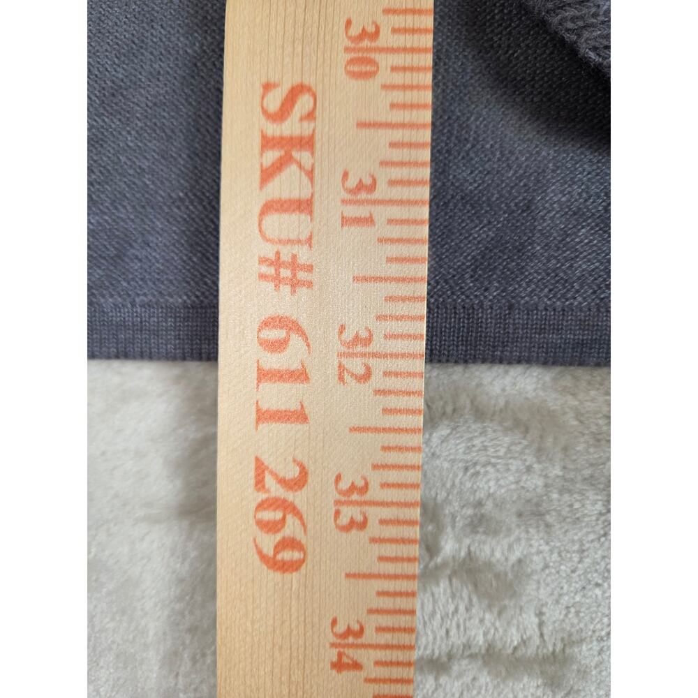 DressBarn Gray Sleeveless Cardigan - Picture 7 of 8